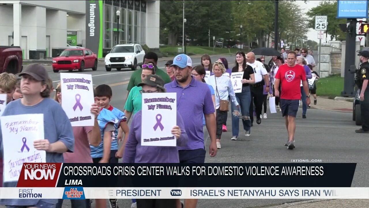 Crossroads Crisis Center launches their month-long campaign to raise awareness for domestic violence
